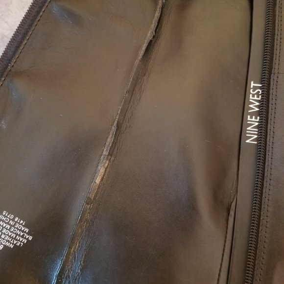 Nine West Diablo leather knee high boots 8.5 - Picture 10 of 11